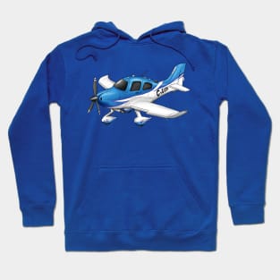 Cirrus CAVOK Model Hand drawn SR22 Hoodie